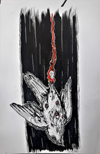 Load image into Gallery viewer, Hanged bird - Alternate reality windows - Original artwork