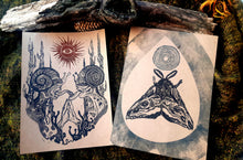 Load image into Gallery viewer, Symbiosis - linocut print on paper