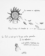 Load image into Gallery viewer, Les réflexions hivernales d'un tournesol déprimé