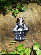 Load image into Gallery viewer, Fight like a gull - 2x4 Weatherproof matte vinyl sticker