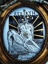 Load image into Gallery viewer, REBIRTH - linocut print on paper