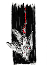 Load image into Gallery viewer, Hanged bird - Alternate reality windows - Original artwork