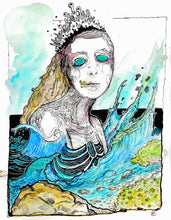 Load image into Gallery viewer, Water spirit - Alternate reality window - Original artwork