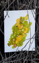 Load image into Gallery viewer, Hare with abstract colored background - One of a kind