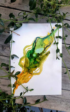 Load image into Gallery viewer, Abstract earth colors mini print  - One of a kind