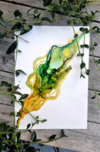 Load image into Gallery viewer, Abstract earth colors mini print  - One of a kind