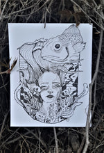 Load image into Gallery viewer, Underwater dream- dreamy sea portrait - Print on paper
