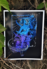 Load image into Gallery viewer, Fat is not an insult - 8x10 big dancing woman feminist art - Print on paper
