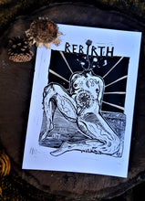 Load image into Gallery viewer, REBIRTH - linocut print on paper