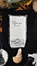 Load image into Gallery viewer, Sea storm patch-Follow your fears - Screen printing on black fabric