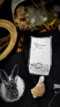 Load image into Gallery viewer, Sea storm patch-Follow your fears - Screen printing on black fabric
