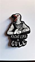 Load image into Gallery viewer, Fight like a gull - 3x4 Weatherproof matte vinyl sticker
