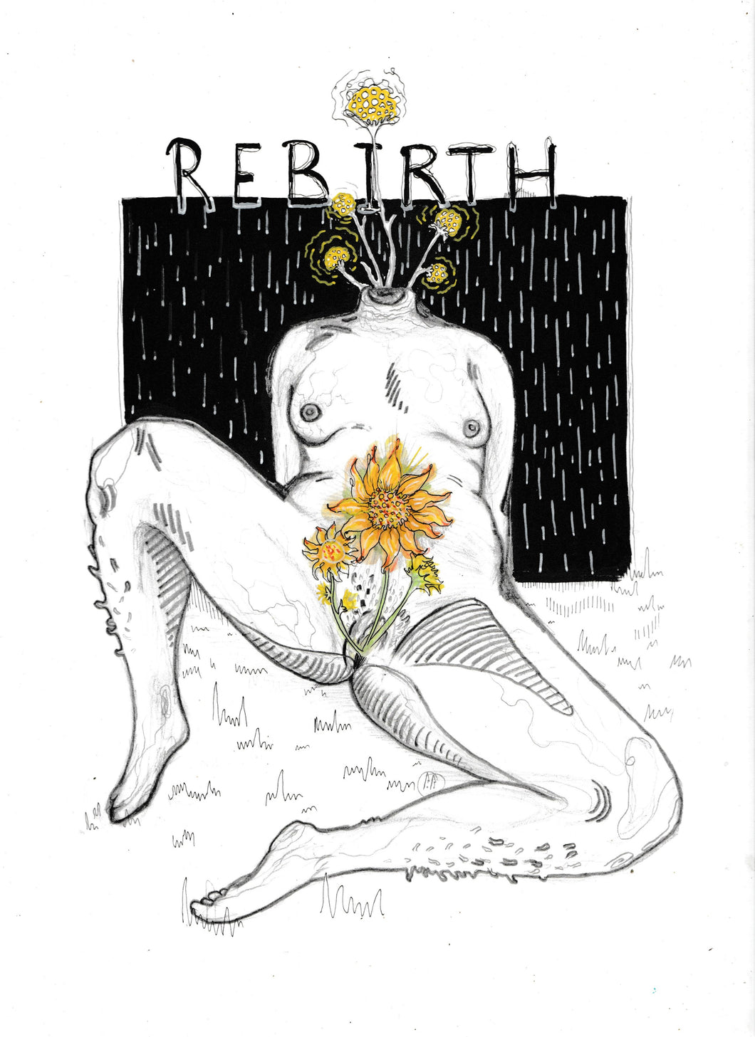 Rebirth - Alternate reality window - Original artwork